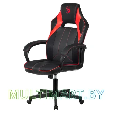 Компьютерное кресло A4Tech Bloody GC-300 (черный/красный) картинка 3